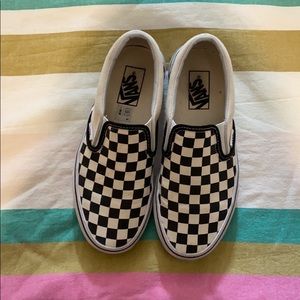 Checkered Vans